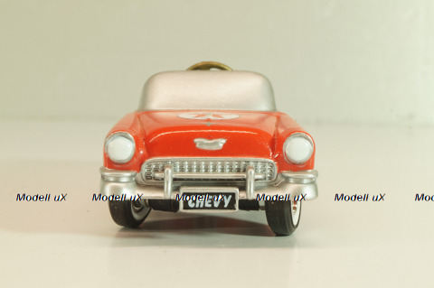 Chevrolet Bel Air "TEXACO" 1955, red/white, (педальная машина), 67807, Gearbox