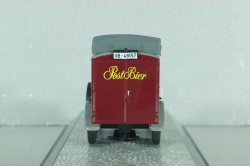 Mercedes-Benz L1000 Express Post Brauerei Weiler red/grey  1:43