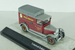 Mercedes-Benz L1000 Express Post Brauerei Weiler red/grey  1:43