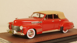 Cadillac Series 62 Sedan Convertible Red Closed top 1941, GLM119202, GLM Models 1:43