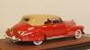 Cadillac Series 62 Sedan Convertible Red Closed top 1941, GLM119202, GLM Models 1:43