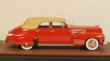 Cadillac Series 62 Sedan Convertible Red Closed top 1941, GLM119202, GLM Models 1:43