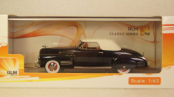 Cadillac Series 62 Convertible Coupe Dark blue Met Closed top 1941, GLM119702, GLM Models 1:43