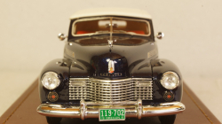 Cadillac Series 62 Convertible Coupe Dark blue Met Closed top 1941, GLM119702, GLM Models 1:43