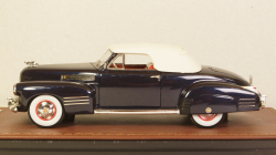 Cadillac Series 62 Convertible Coupe Dark blue Met Closed top 1941, GLM119702, GLM Models 1:43