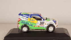 Mitsubishi Pajero Dakar 2001 #207  M.Prieto-A.Velminno, RAM015, IXO 1:43