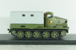 АТ-Т (изделие 401)  гусеничный тяжёлый артиллерийский  тягач NVA 1947г, хаки, PCL47099, Premium ClassiXXs 1:43