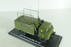 КШМ Р-142Н (66) командно-штабная машина на шасси Газ-66 NVA 1965г, хаки, PCL47024, Premium ClassiXXs 1:43