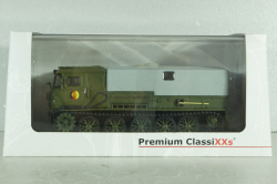 АТС-59Г гусеничный быстроходный артиллерийский тягач NVA 1969г, хаки, PCL47025, Premium ClassiXXs 1:43