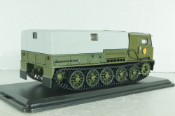 АТС-59Г гусеничный быстроходный артиллерийский тягач NVA 1969г, хаки, PCL47025, Premium ClassiXXs 1:43