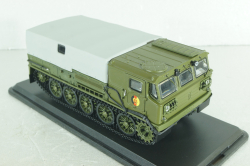 АТС-59Г гусеничный быстроходный артиллерийский тягач NVA 1969г, хаки, PCL47025, Premium ClassiXXs 1:43