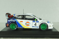 Ford Focus WRC rally Acropolis 2003, M.Martin/M.Park, Altaya 1:43