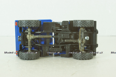 Mercedes Unimog U140, blue, фурнитура в комплекте, B66000162, (#371), NZG 1:43