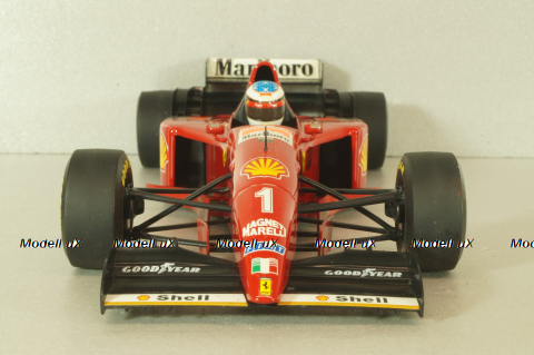 Ferrari 412T2 Michael Schumacher 1996, 015784, Minichamps 1:18