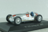 Mercedes-Benz W125 750-kg #12, R. Caracciola, F1 racing car 1937, silver, MBOMS041, Altaya, Mercedes-Benz Offizielle Modell Sammlung #41, 1:43