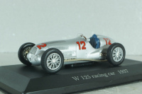Mercedes-Benz W125 750-kg #12, R. Caracciola, F1 racing car 1937, silver, MBOMS041, Altaya, Mercedes-Benz Offizielle Modell Sammlung #41, 1:43