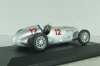 Mercedes-Benz W125 750-kg #12, R. Caracciola, F1 racing car 1937, silver, MBOMS041, Altaya, Mercedes-Benz Offizielle Modell Sammlung #41, 1:43