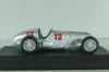 Mercedes-Benz W125 750-kg #12, R. Caracciola, F1 racing car 1937, silver, MBOMS041, Altaya, Mercedes-Benz Offizielle Modell Sammlung #41, 1:43