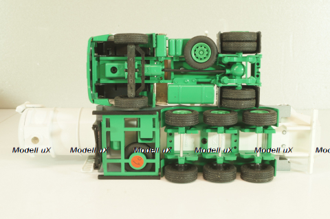 MAN TGS with semi-trailer vacuum truck "HANIEL" 2002, Conrad 1:50