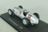 Mercedes-Benz W125 750-kg #12, R. Caracciola, F1 racing car 1937, silver, MBOMS041, Altaya, Mercedes-Benz Offizielle Modell Sammlung #41, 1:43