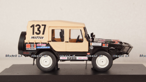 Volkswagen Iltis Paris-Dakar 1980 №137 Fffelmann, DeAgostini 1:43.Kottulinsky-G.Lo