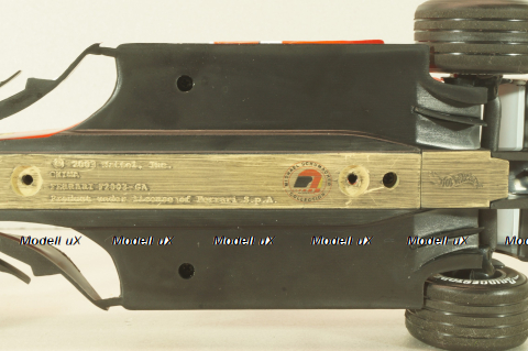 Ferrari F2003-GA Michael Schumacher (999 Grand Prix Points) Winner Canadian GP 2003, dirty vercsion, Hot Wheels 1:18