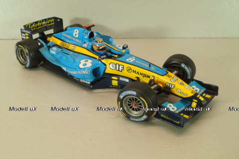 Renault R24 #8 Fernando Alonso 2004 , Formula One,  F1, HW2071,  Hot Wheels 1:18