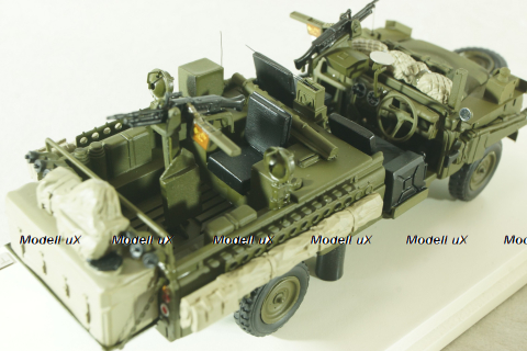 Land Rover Series IIA 109" SAS Patrol Vehicle 1968, green, TSM144327, TSM 1:43