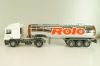 ERF EC 10 tractor with semi tank trailer "Rolo Nestle" 1997, white/chrome, 9203, Tekno 1:50