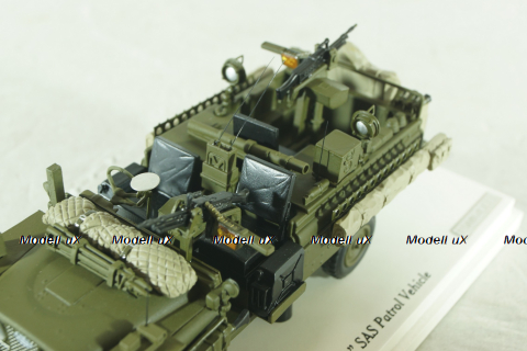 Land Rover Series IIA 109" SAS Patrol Vehicle 1968, green, TSM144327, TSM 1:43