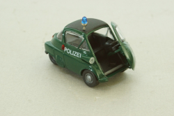 BMW Isetta 250 Polizei, green, 02100, Schuco 1:43