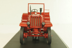 Hanomag R40 1950, tractor, maroon, Schuco 1:43
