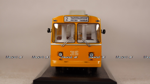 Зиу-9 троллейбус желтый, Probe43 1:43 