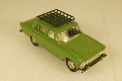 Москвич-412 с багажником, февраль 90г., Тантал/Радон 1:43