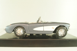 Chevrolet Corvette Convertible (C1) 1957, grey, 92018, Road Tough 1:18