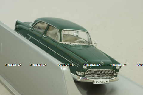 Opel Kapitan 1956, green, Schuco 1:43