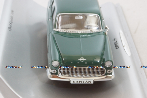 Opel Kapitan 1956, green, Schuco 1:43