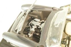 Chevrolet Corvette Convertible (C1) 1957, grey, 92018, Road Tough 1:18