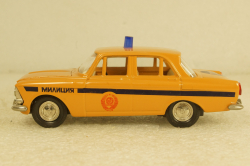 Москвич-408, милиция, август 91г.,  Тантал/Радон 1:43