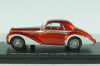 Delahaye 135M 3 Window Coupe by Henri Chapron 1947, Red, EMEU43017B,  ESVAL Model 1:43