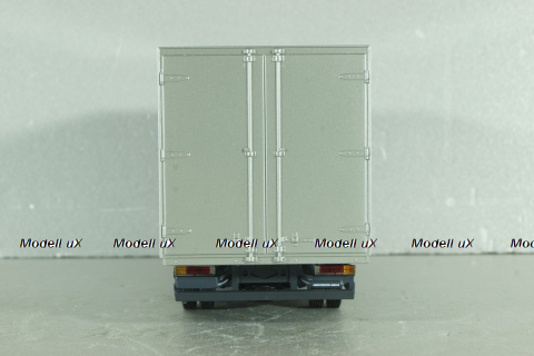Mercedes Atego 815 box truck "Atego" 1998, silver, B66000149, Minichamps 1:43