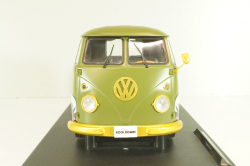 Volkswagen T1 Short, Kool Combi, Army Fighter wth trailer 2023, Green, S1810901, Solido 1:18