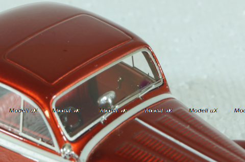 Delahaye 135M 3 Window Coupe by Henri Chapron 1947, Red, EMEU43017B,  ESVAL Model 1:43