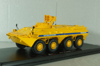 ЗС-88 "Делитель" Звуковещательная установка  на шасси БТР-80, Милиция 1993, желтый, TruckTyr 1:43