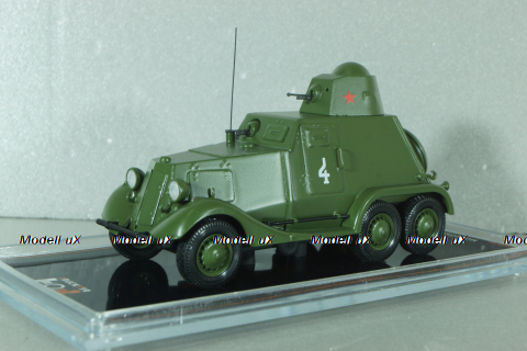 БА-21 з-х осный бронеавтомобиль 1938, TruckTyr 1:43