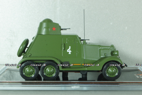 БА-21 з-х осный бронеавтомобиль 1938, TruckTyr 1:43