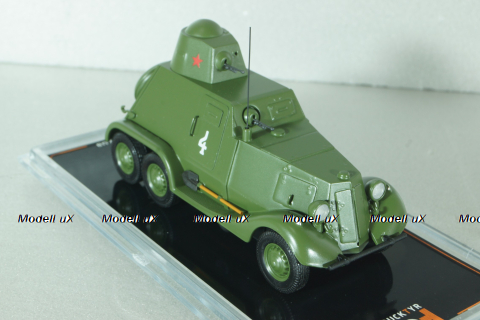 БА-21 з-х осный бронеавтомобиль 1938, TruckTyr 1:43