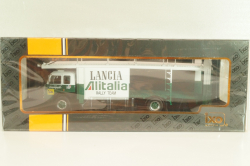 Fiat 673 Racing Transporter Lancia Alitalia Rally Team 1976, green/white, TRU038, IXO 1:43