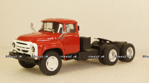 Зил-133В1 тягач, крассный, Алник43 1:43