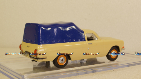 Газ-24 пикап тентованный, бежевый, Алник43 1:43